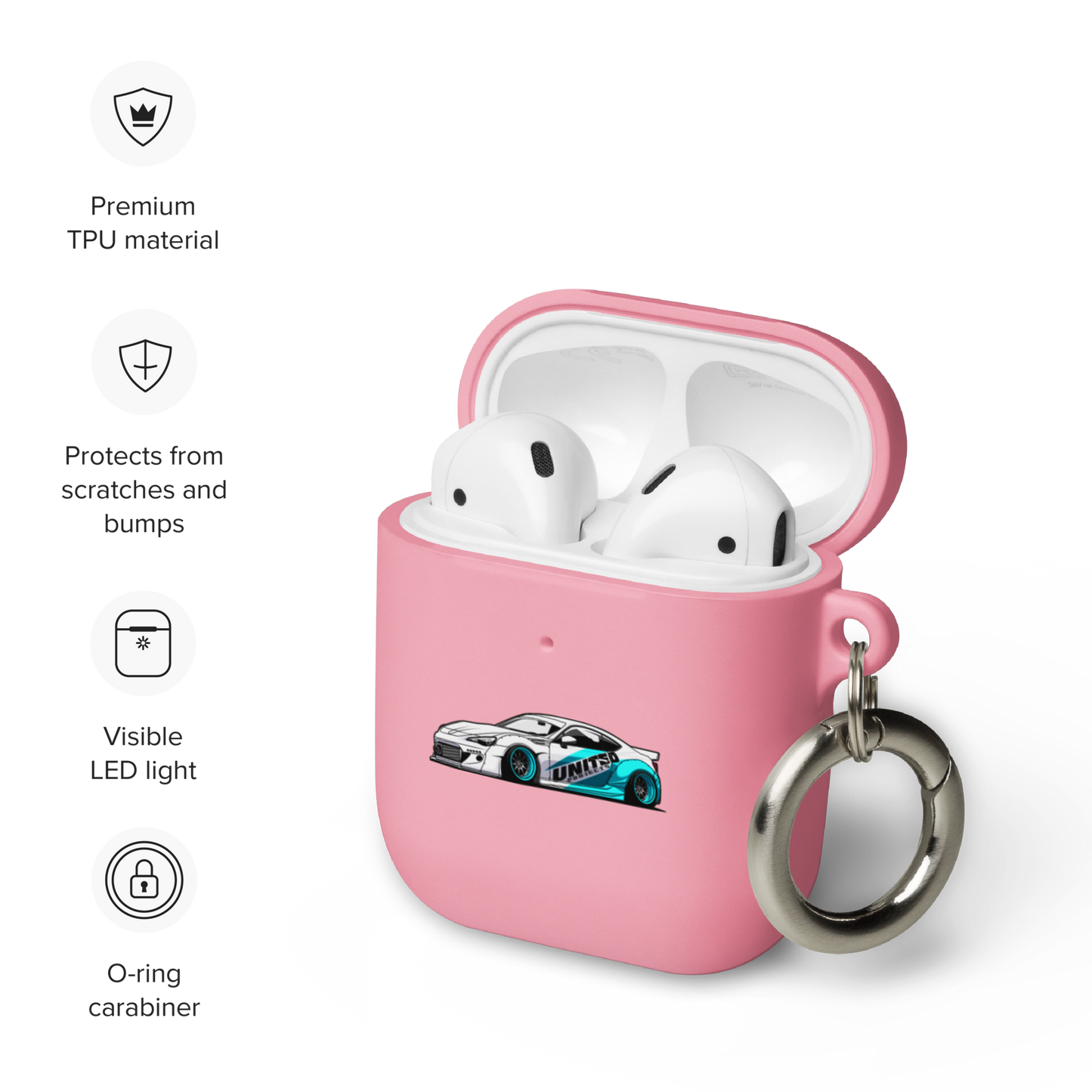 BRZ RUBBER AIRPOD CASE