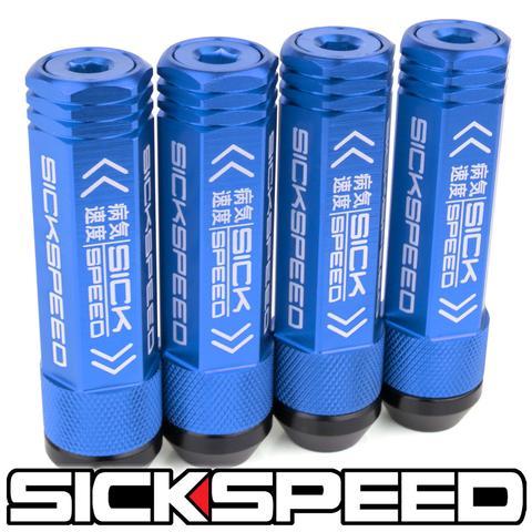 3PC CAPPED STEEL LUG NUTS 4PC 14X2.0