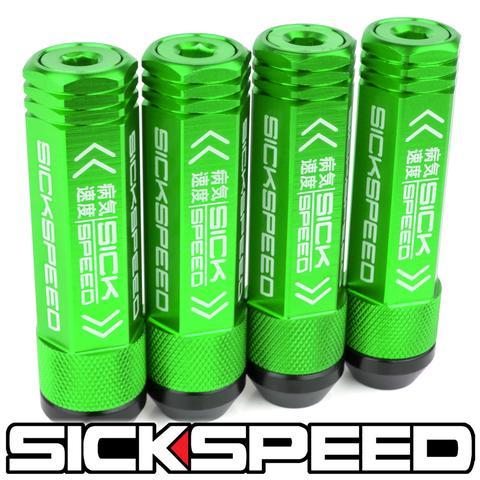 3PC CAPPED STEEL LUG NUTS 4PC 14X2.0