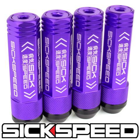 3PC CAPPED STEEL LUG NUTS 4PC 14X2.0