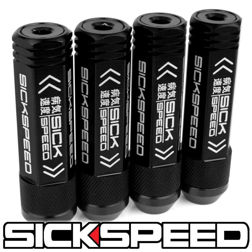 3PC CAPPED STEEL LUG NUTS 4PC 14X2.0
