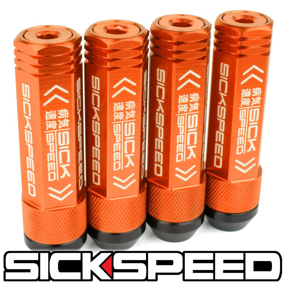 3PC CAPPED STEEL LUG NUTS 4PC 14X2.0