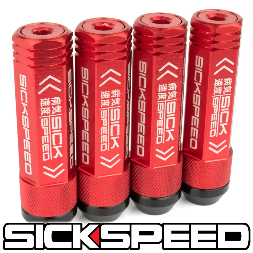 3PC CAPPED STEEL LUG NUTS 4PC 14X2.0
