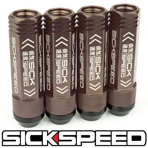 3PC CAPPED STEEL LUG NUTS 4PC 14X2.0