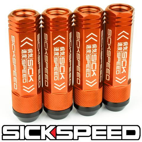 3PC NAKED STEEL LUG NUTS 4PC 3/8X24