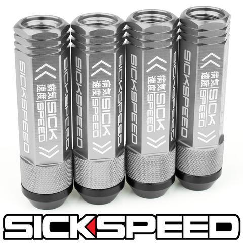 3PC NAKED STEEL LUG NUTS 4PC 3/8X24