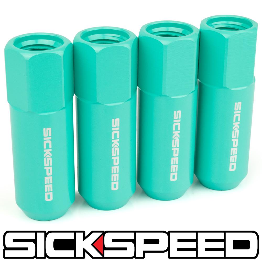 60MM NAKED ALUMINUM LUG NUTS 4PC 12X1.25