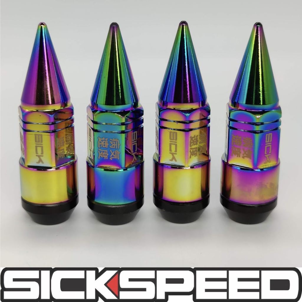 MINI 2PC STEEL LUG NUTS 4PC 1/2X20