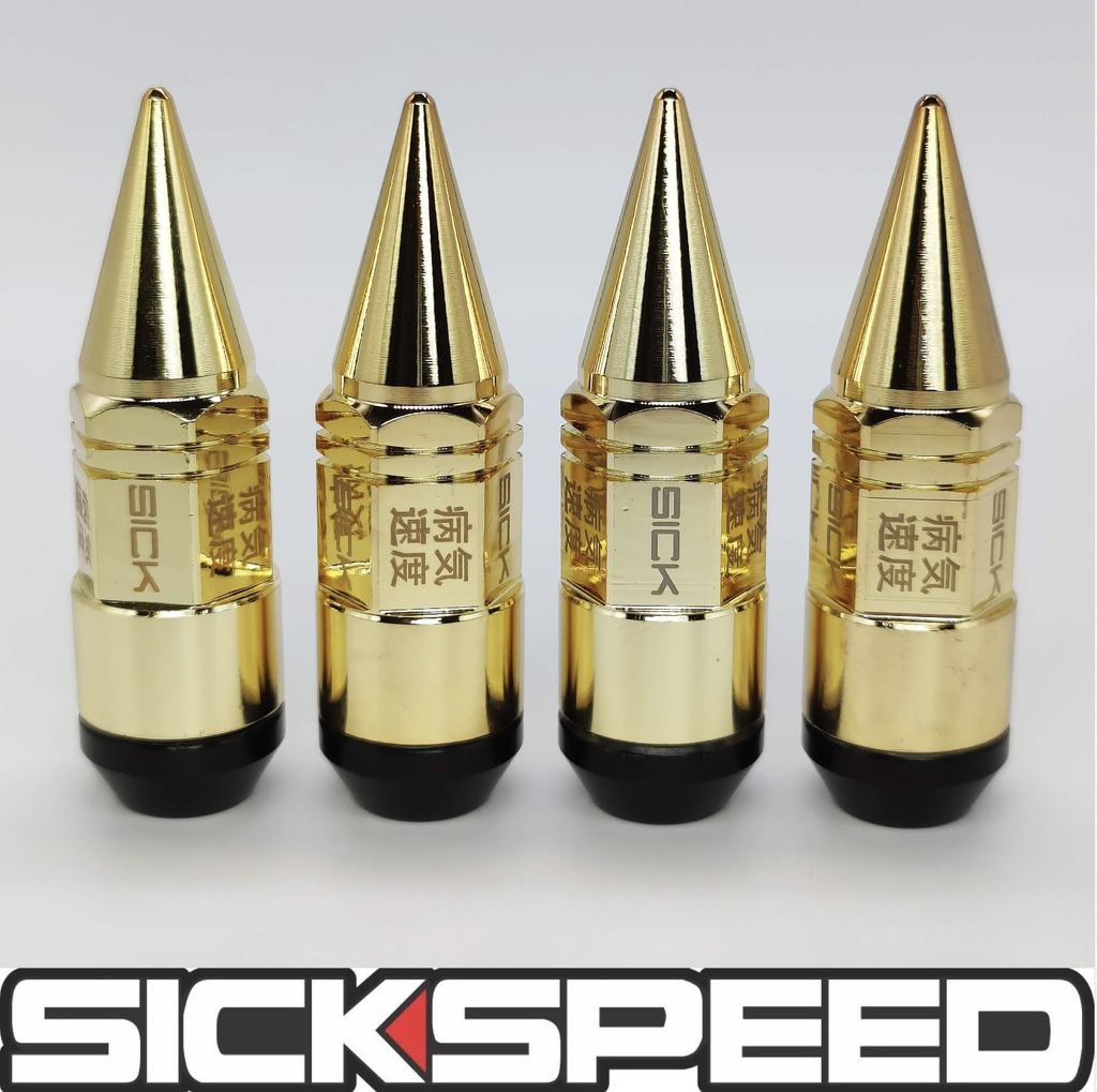 MINI 2PC STEEL LUG NUTS 4PC 10X1.25