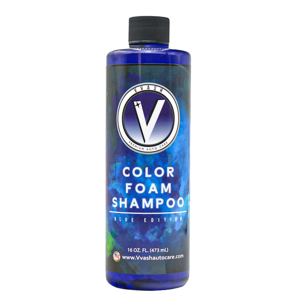 VVASH 16OZ COLOR FOAM SHAMPOO (BLUE)