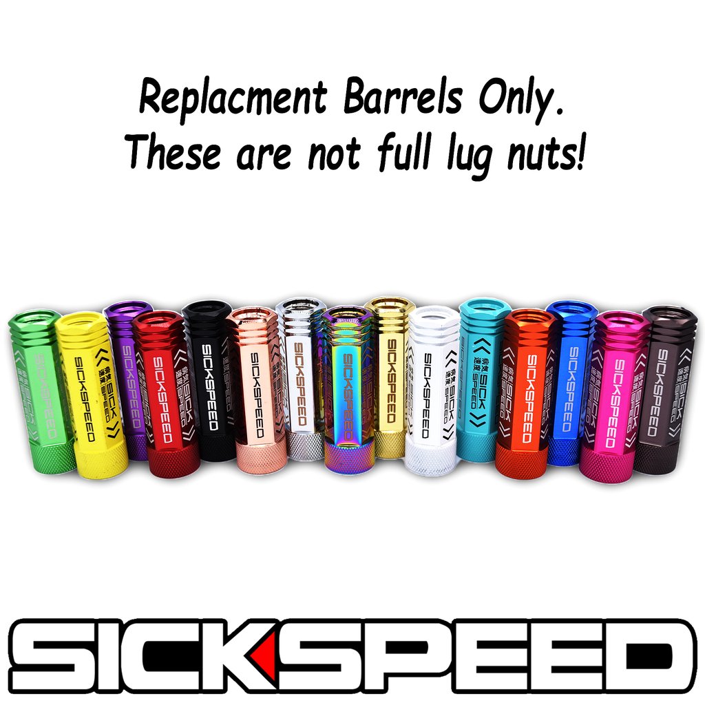 REPLACEMENT BARRELS FOR 3PC LUGS