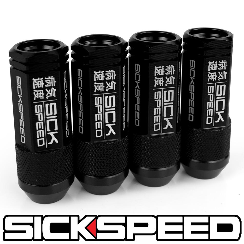 3PC NAKED STEEL LUG NUTS 4PC 3/8X24