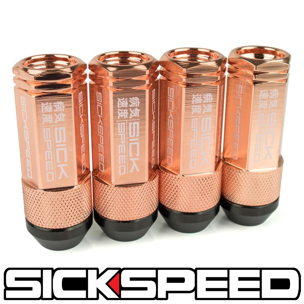 3PC NAKED STEEL LUG NUTS 4PC 3/8X24