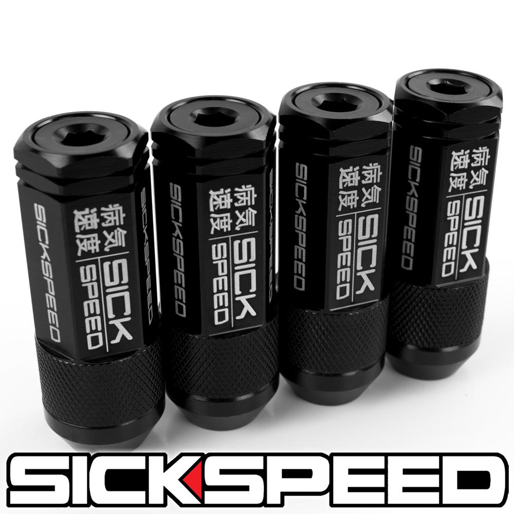 3PC CAPPED STEEL LUG NUTS 4PC 12X1.5