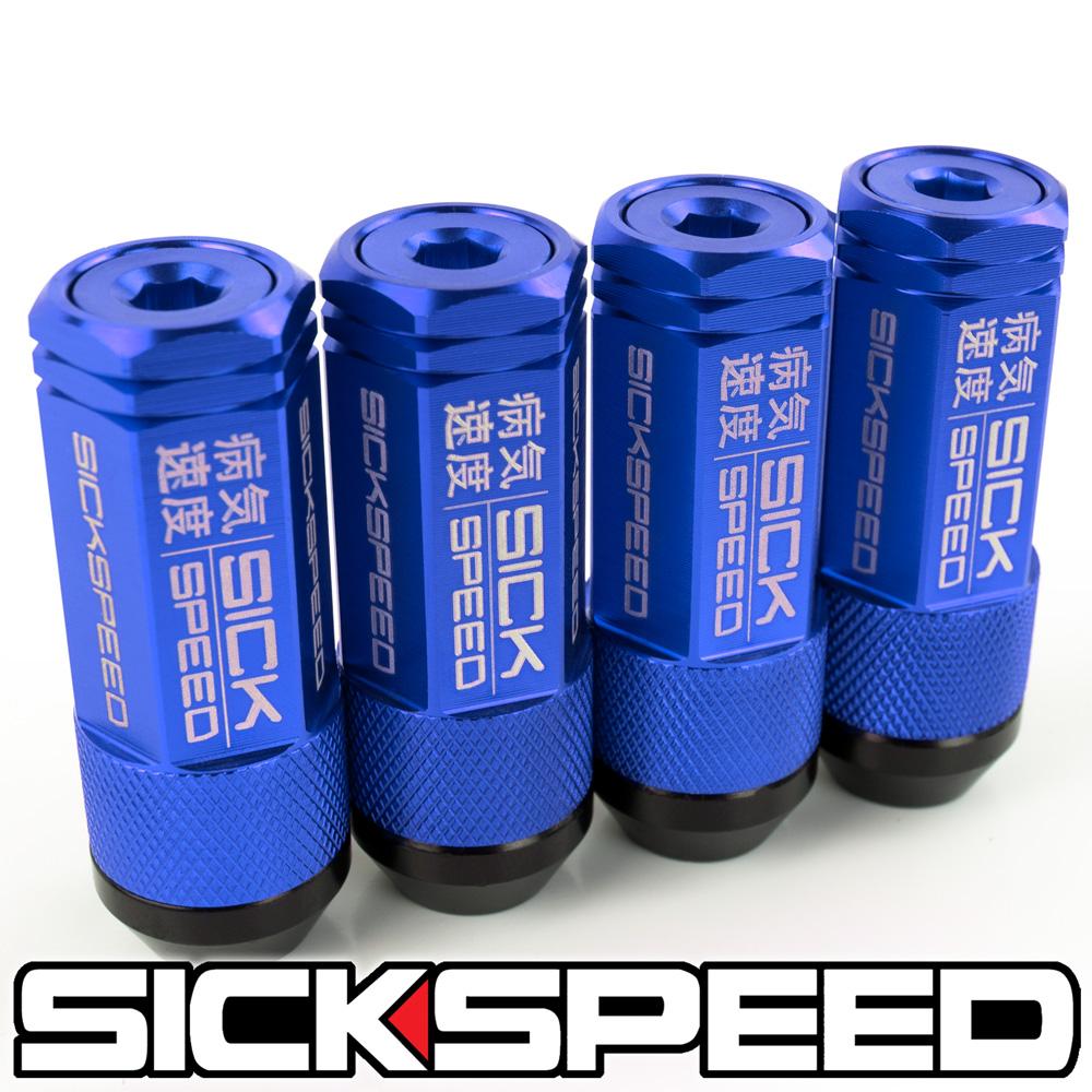 3PC CAPPED STEEL LUG NUTS 4PC 14X2.0