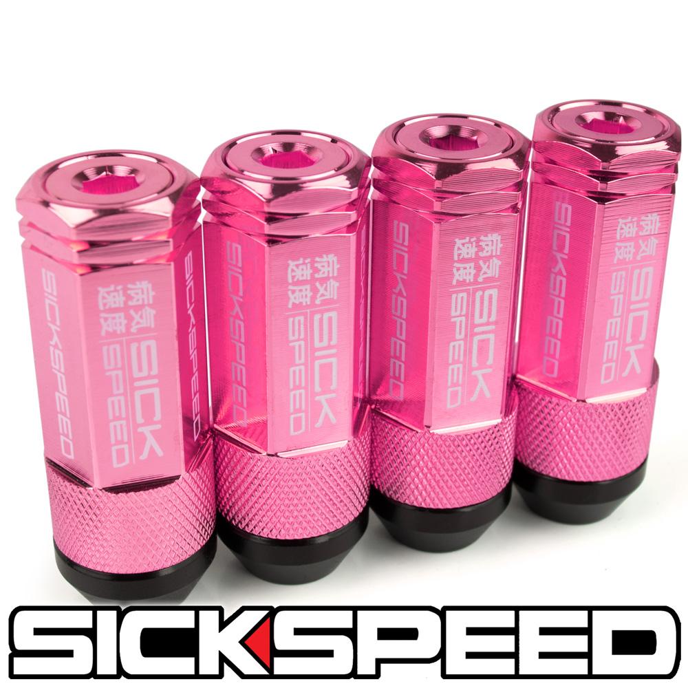 3PC CAPPED STEEL LUG NUTS 4PC 14X2.0