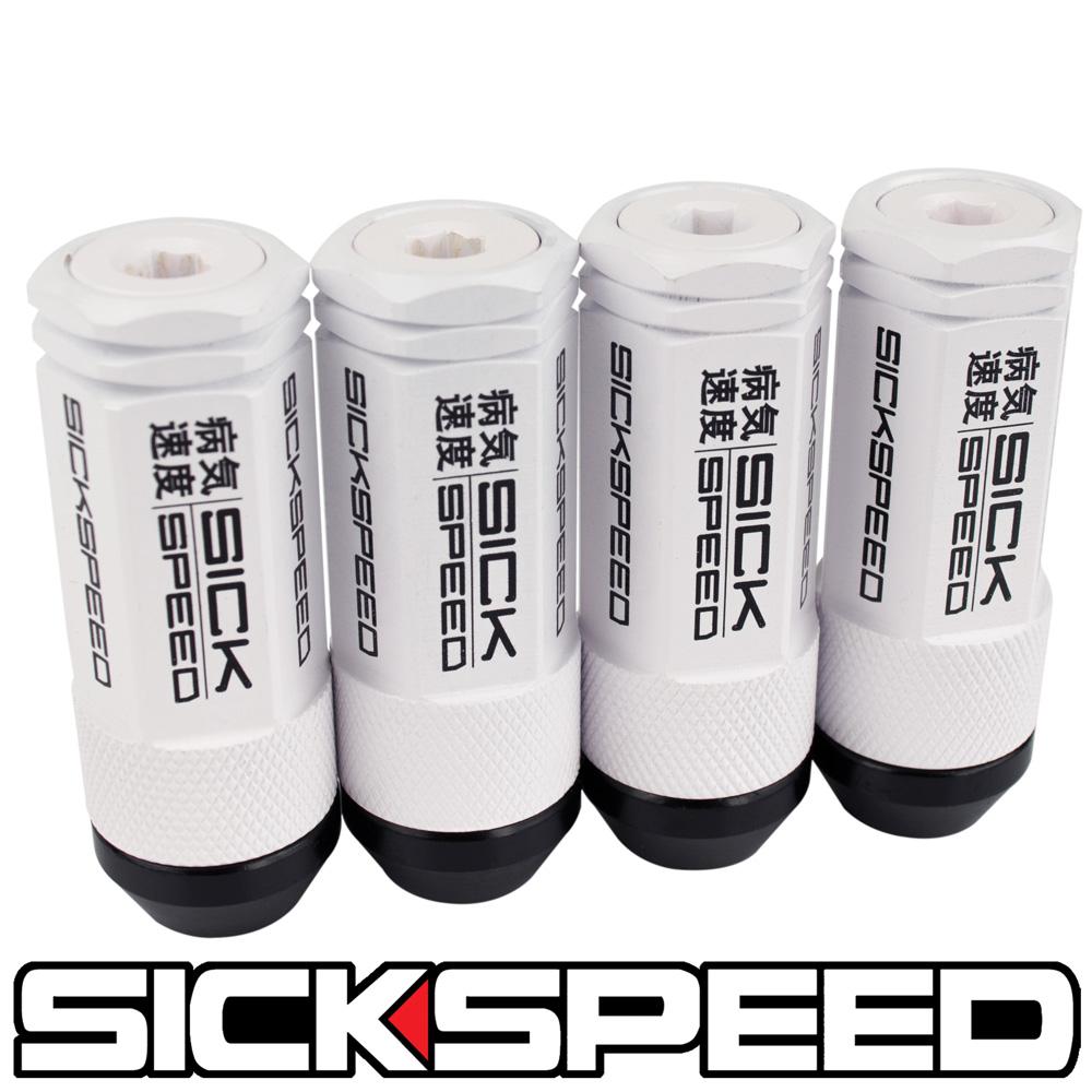 3PC CAPPED STEEL LUG NUTS 4PC 14X2.0