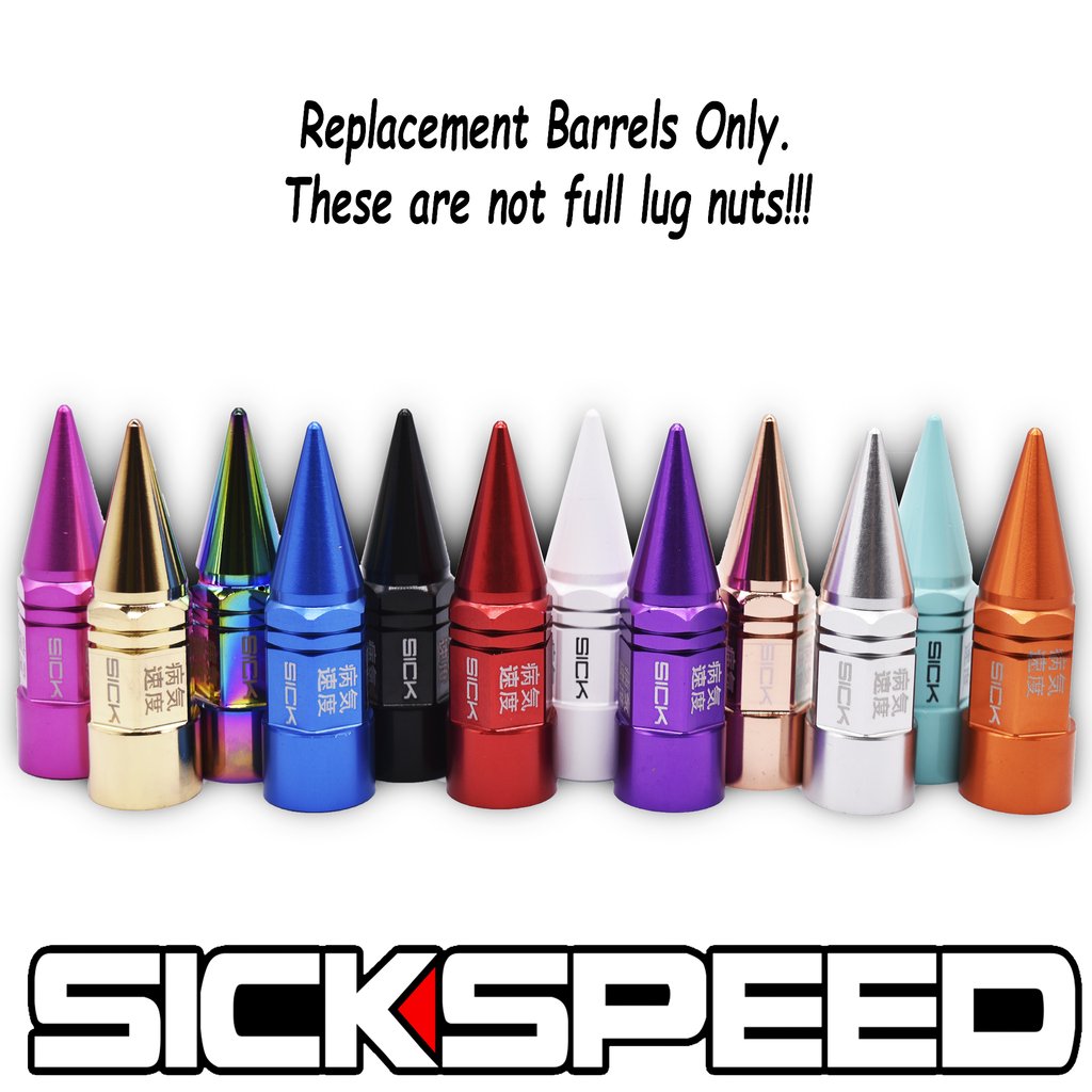 REPLACEMENT MINI BARRELS FOR 3PC LUGS