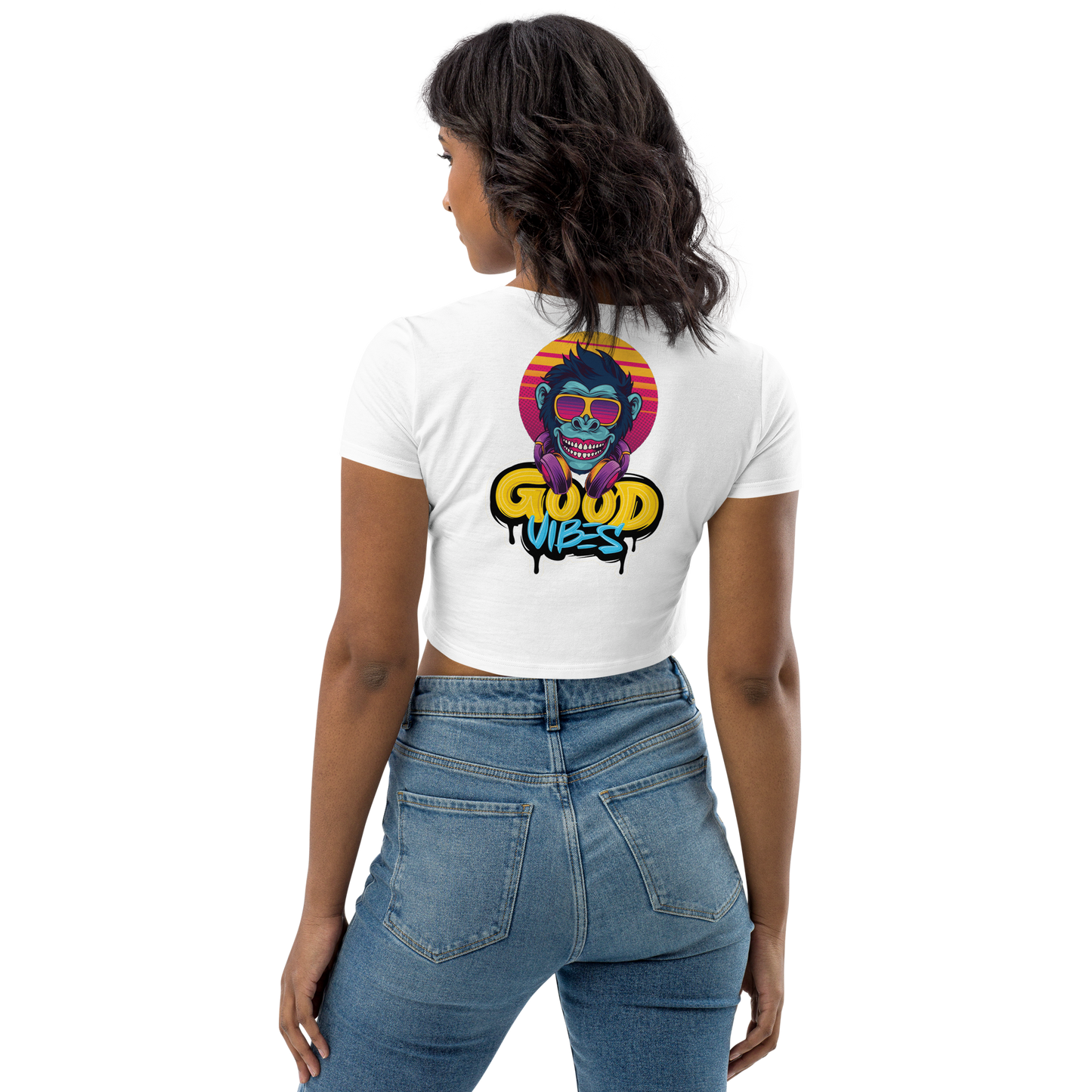 GREASE MONKEY GOLDEN HOUR CROP TOP