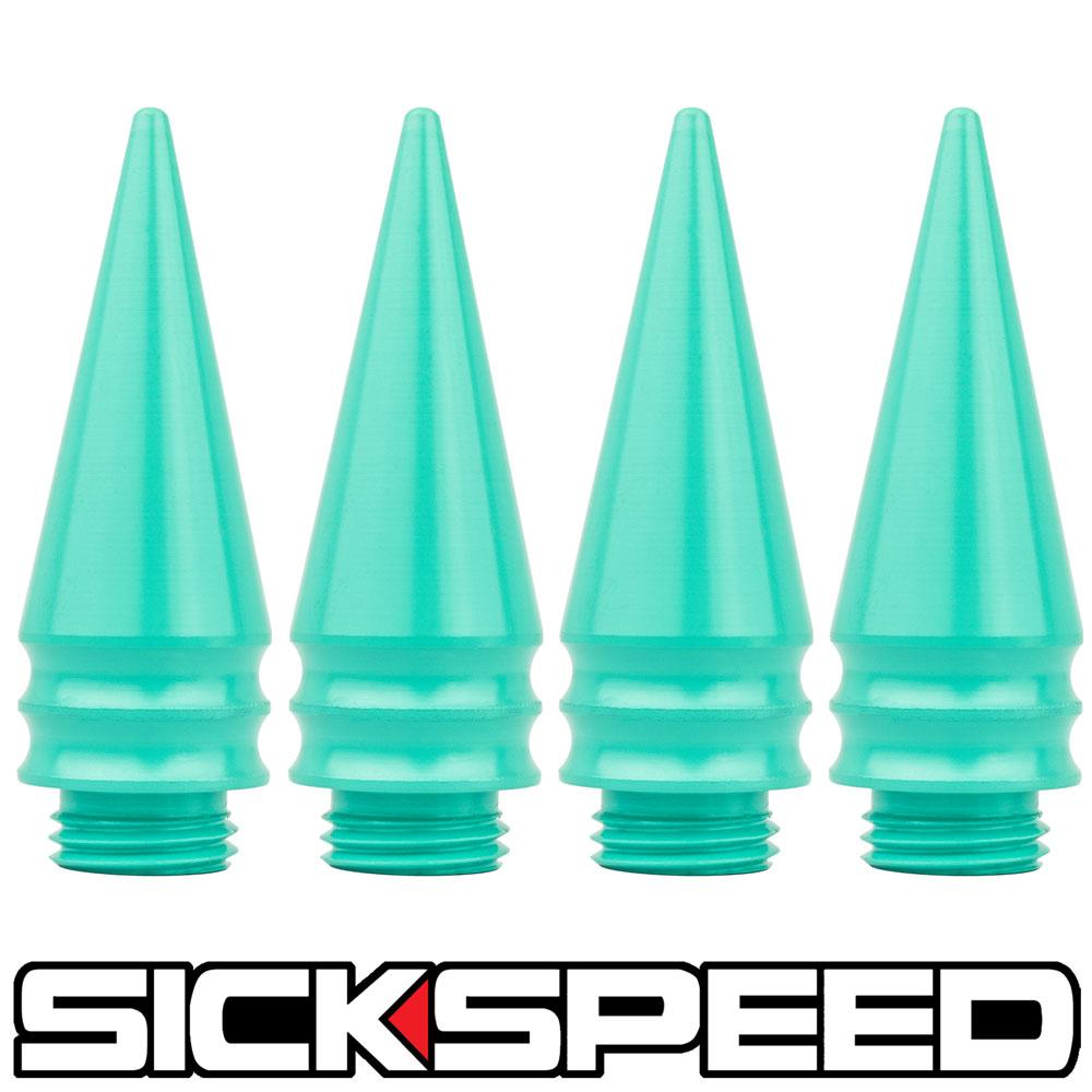 4PC TALL SPIKED CAPS FOR SICKSPEED LUG NUTS ST3