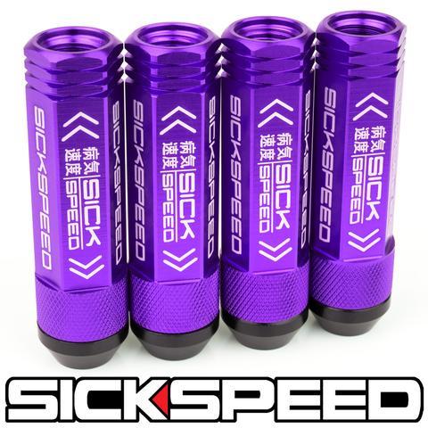 3PC NAKED STEEL LUG NUTS 4PC 9/16X18