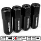 60MM CAPPED ALUMINUM LUG NUTS 4PC 14X1.5