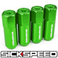 60MM CAPPED ALUMINUM LUG NUTS 4PC 14X1.5