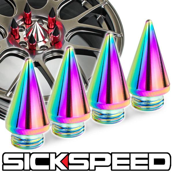 4PC SPIKED CAPS FOR SICKSPEED LUG NUTS ST1