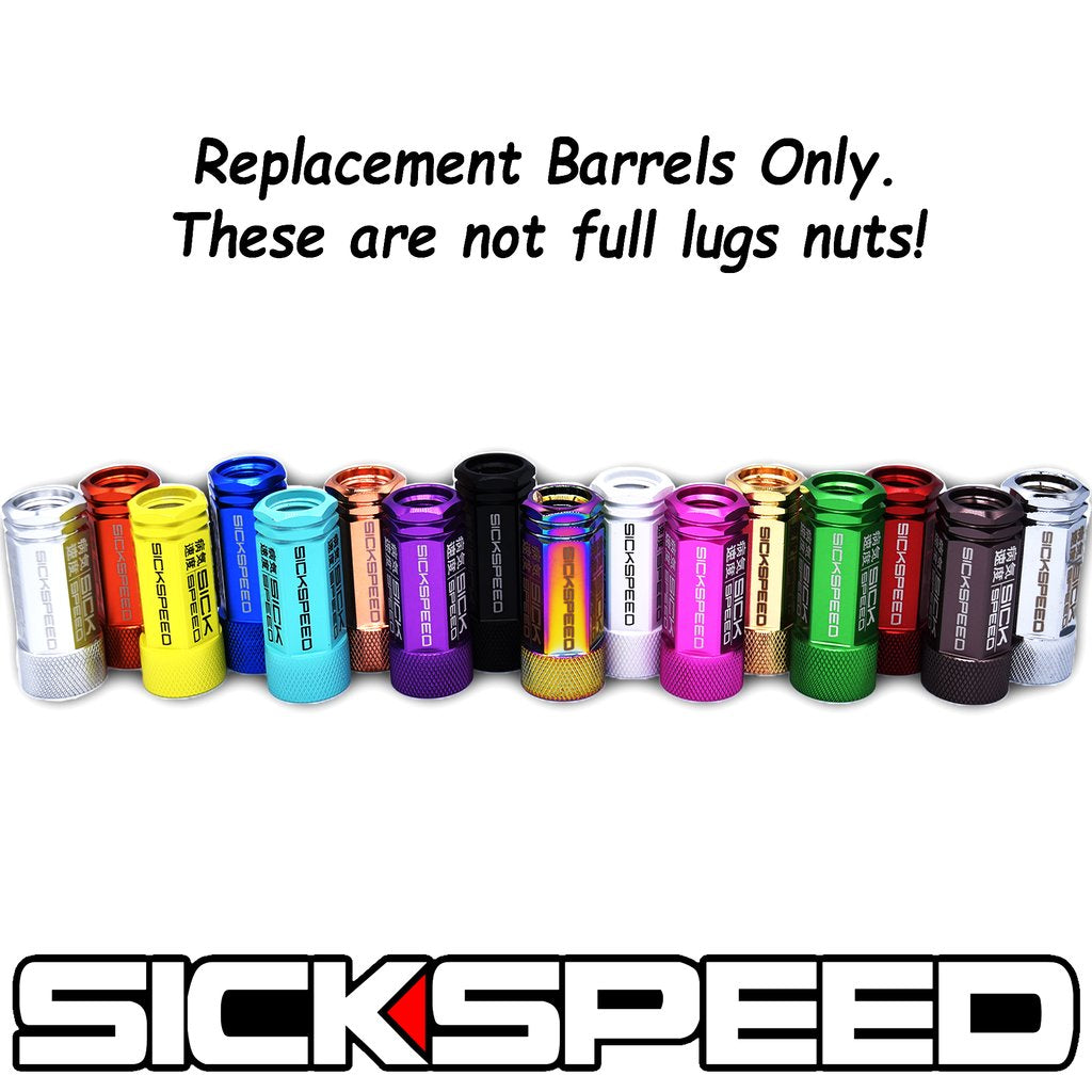 REPLACEMENT BARRELS FOR 3PC LUGS